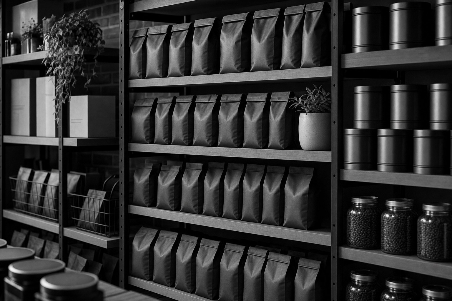Retail coffee service environment
