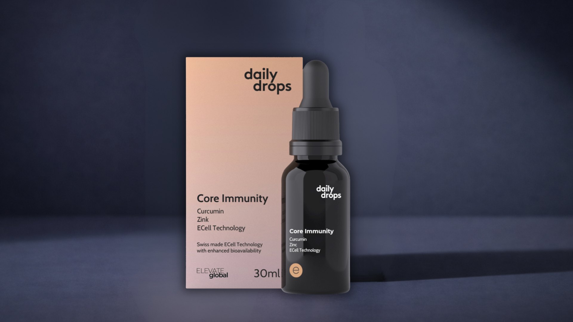 Core Immunity wellness drops from Global Wellness Alliance