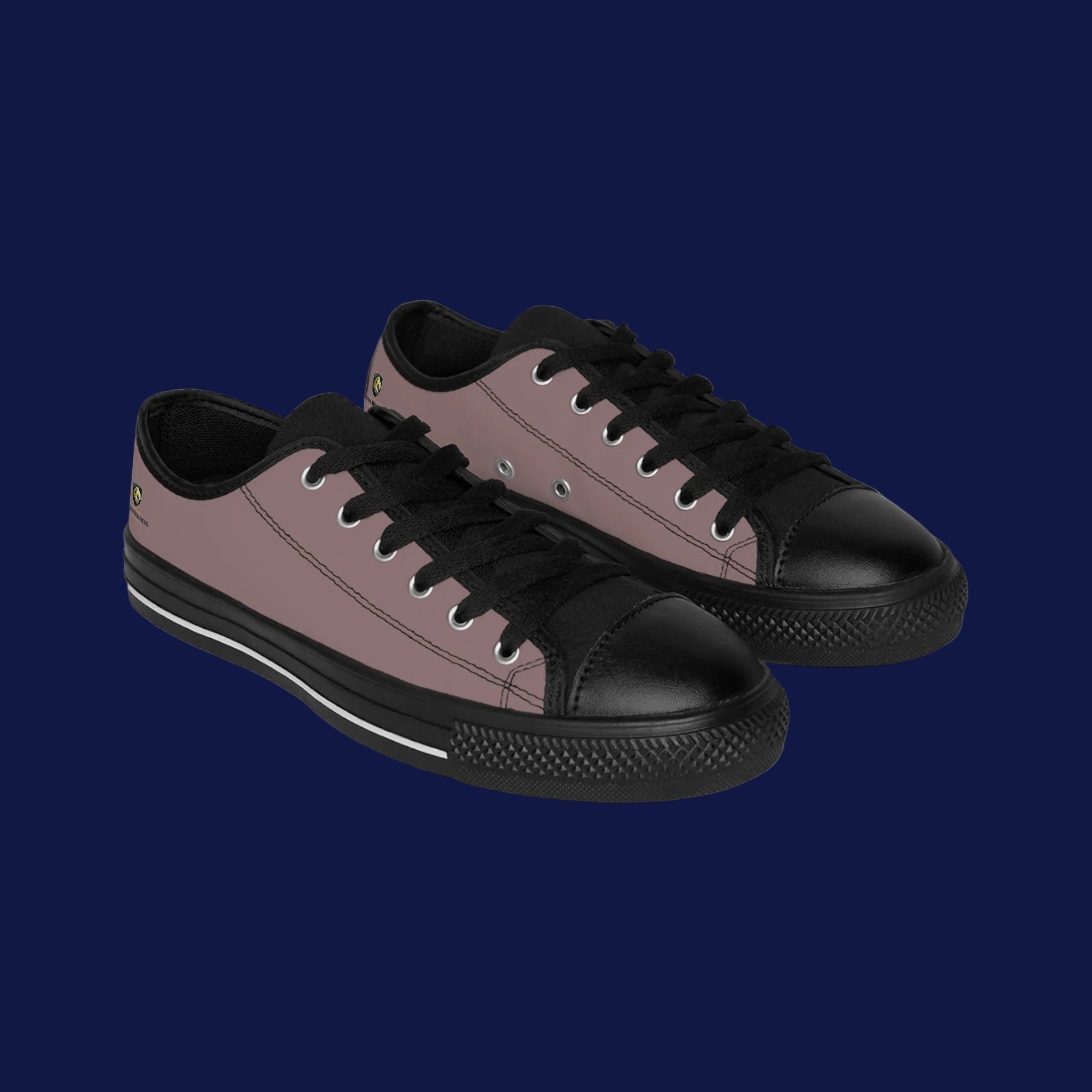 Black athletic sneakers from Global Wellness Alliance