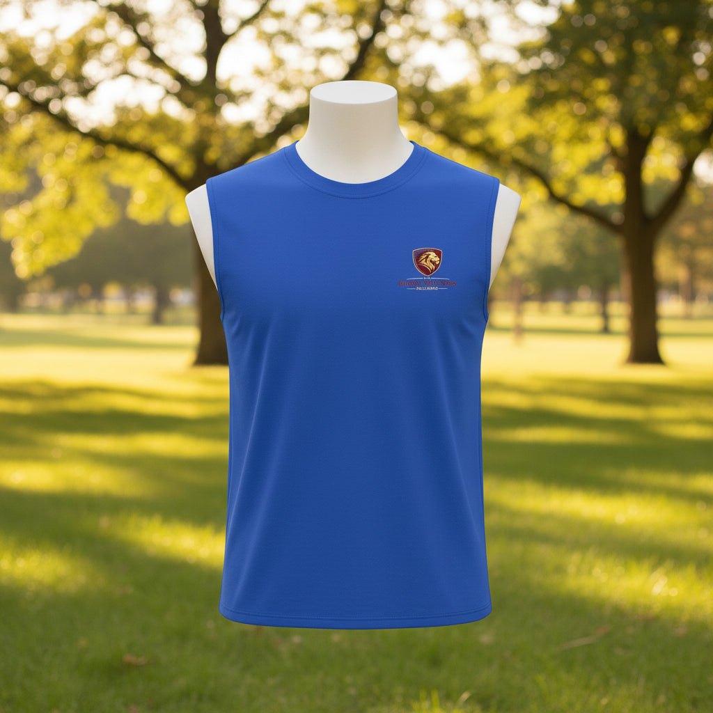 Global Wellness Alliance performance sleeveless tee