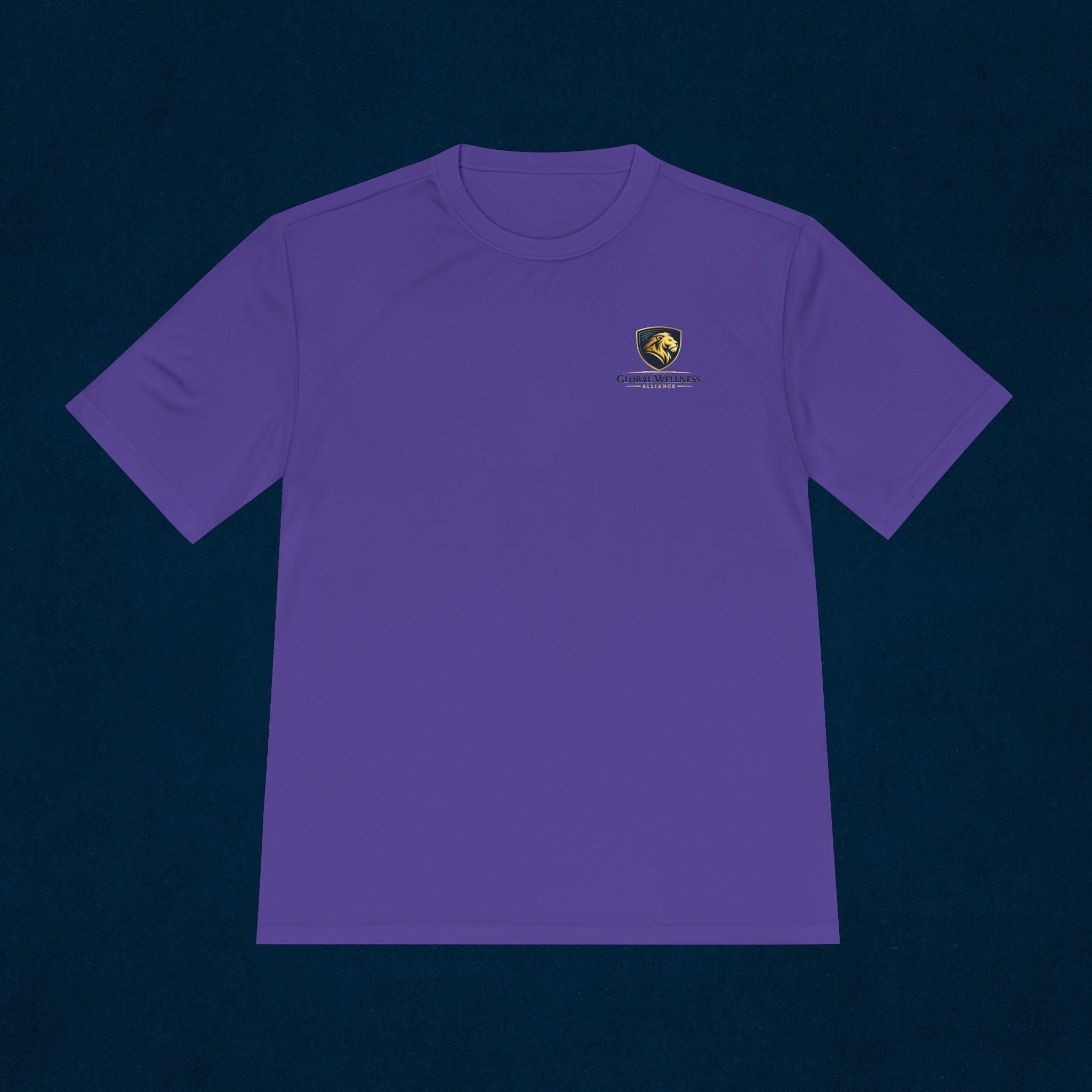 Global Wellness Alliance moisture-wicking tee for comfortable movement