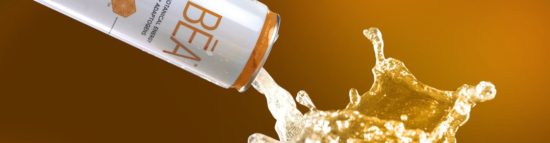 BEA Energy Drink being poured