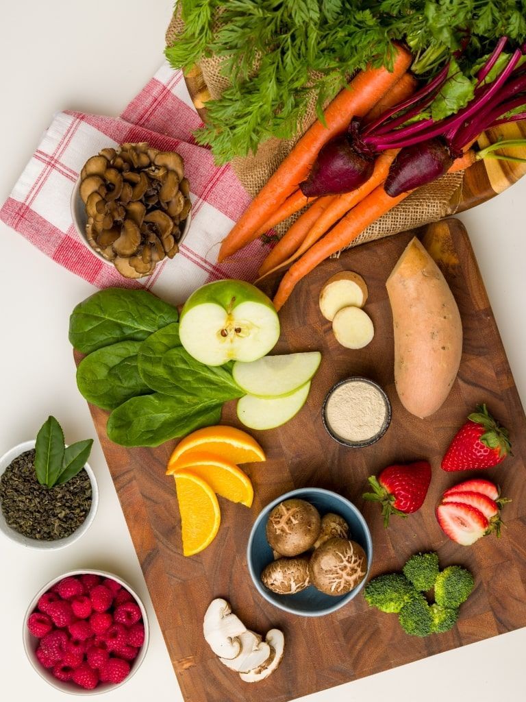 Fruit, vegetables, and botanicals in BEA Energy Drink