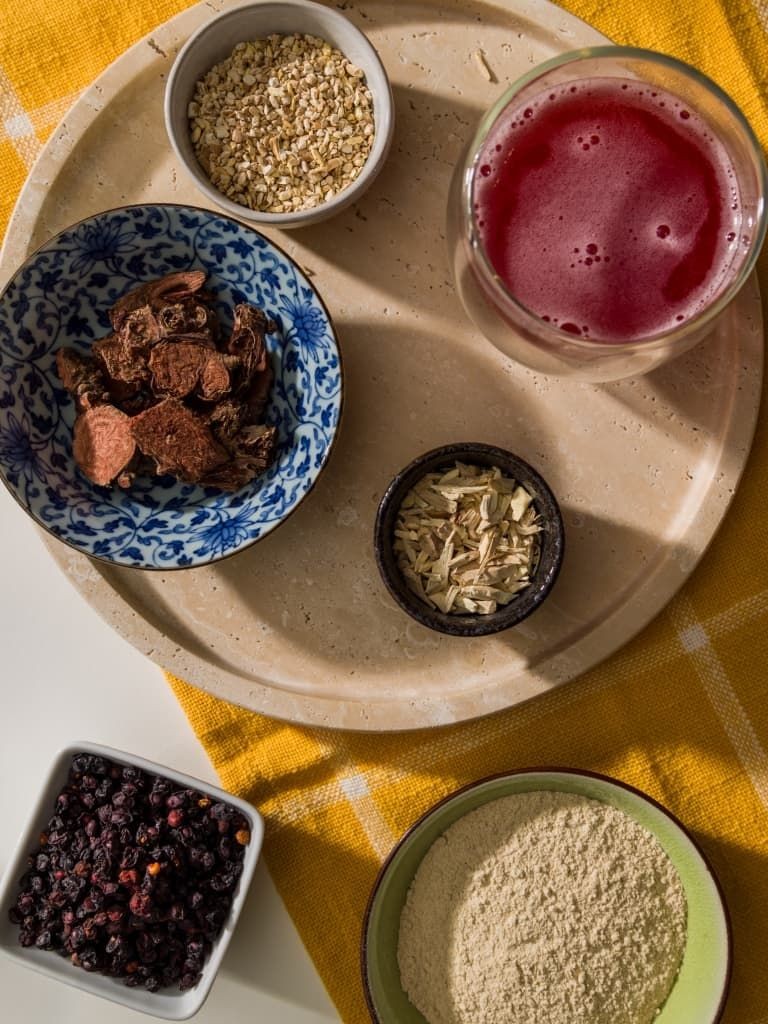 Adaptogen Elixir botanical ingredients