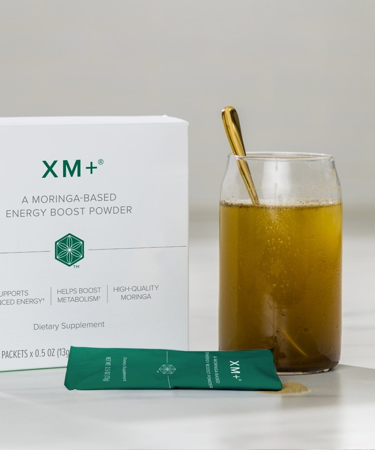 XM+® product packaging