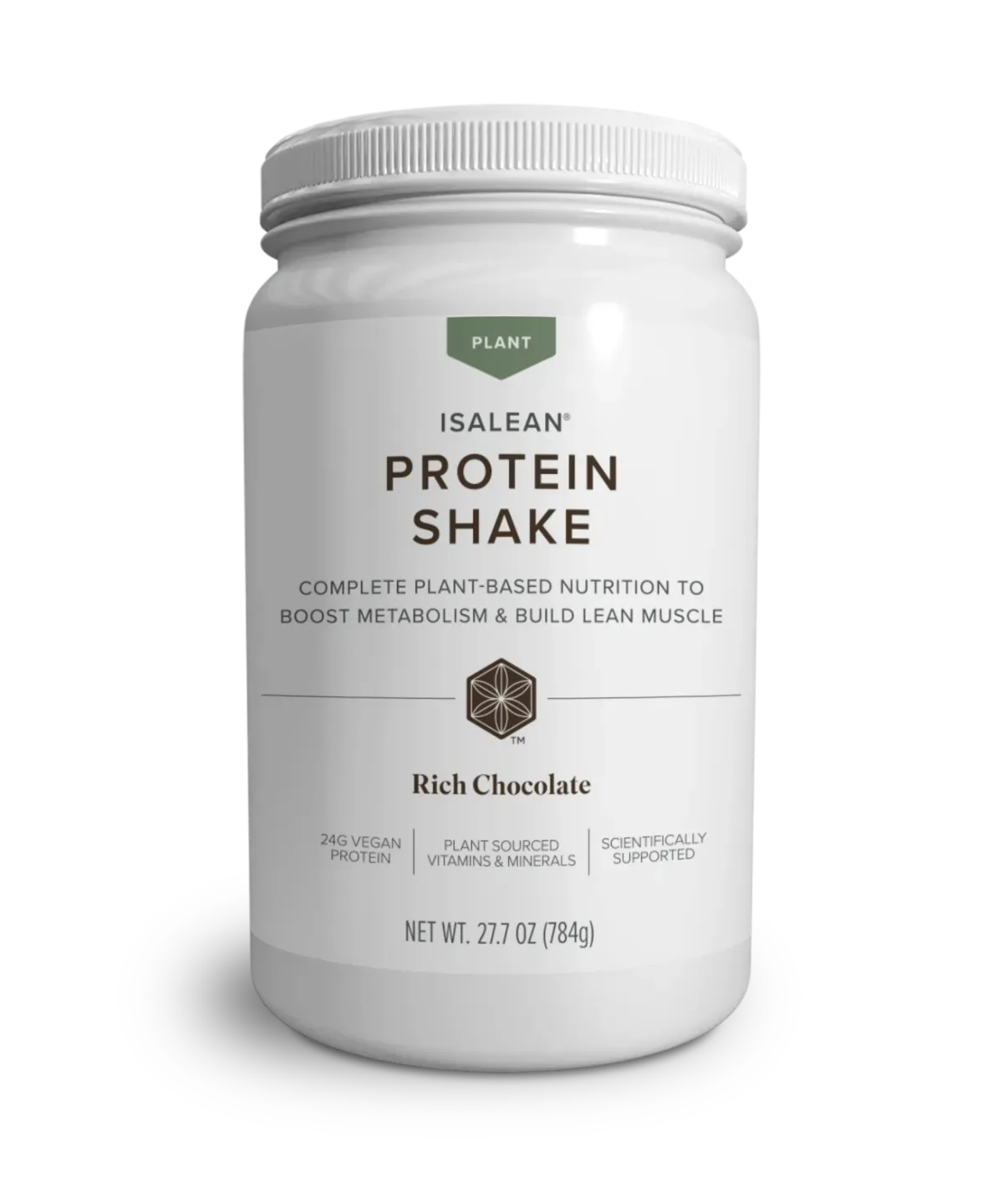 Plant-Based IsaLean® Protein Shake packaging