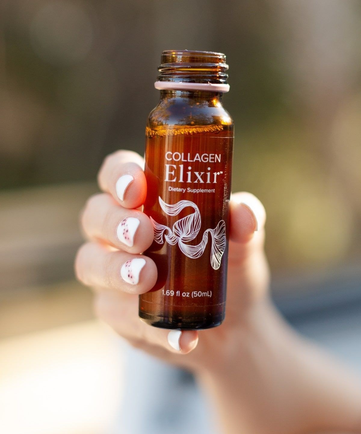 Collagen Elixir and Hair Revival products