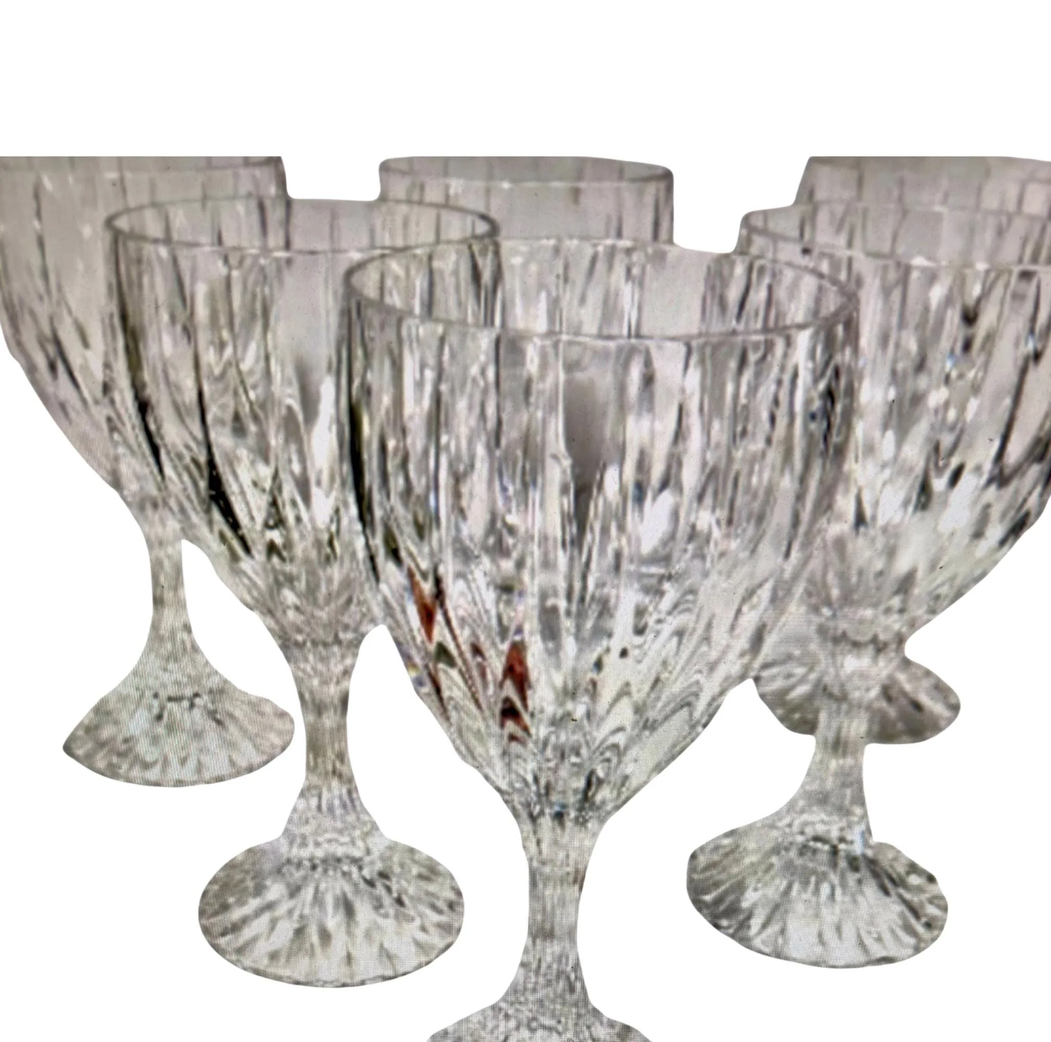 Timeless Sparkle: Vintage Park Lane Crystal Goblets
