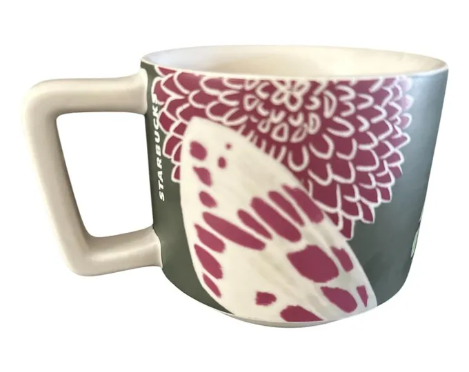 Starbucks Floral Butterfly Mug