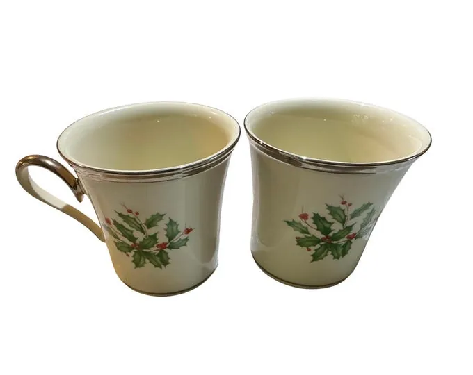 Vintage Lenox coffee mugs from Tucson Tiques