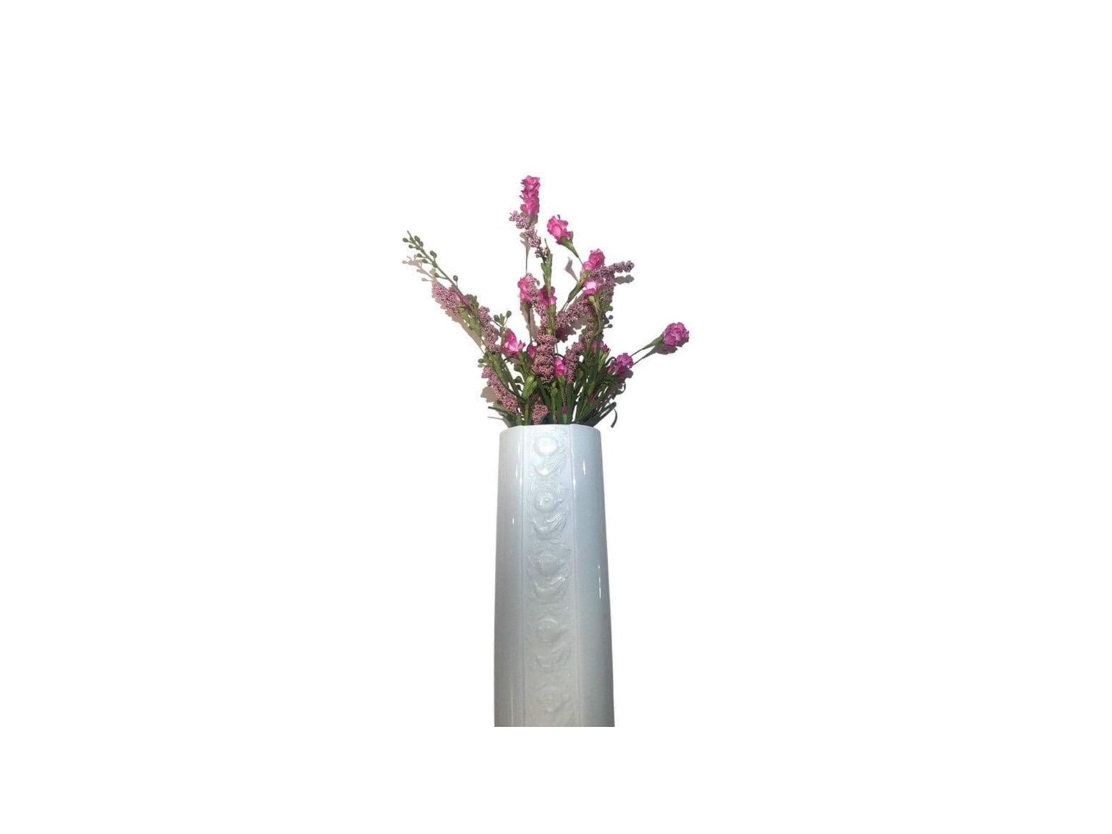 Bjorn Wiinblad Vase: Vintage Rosenthal Studio Linie White Porcelain Flower Holder