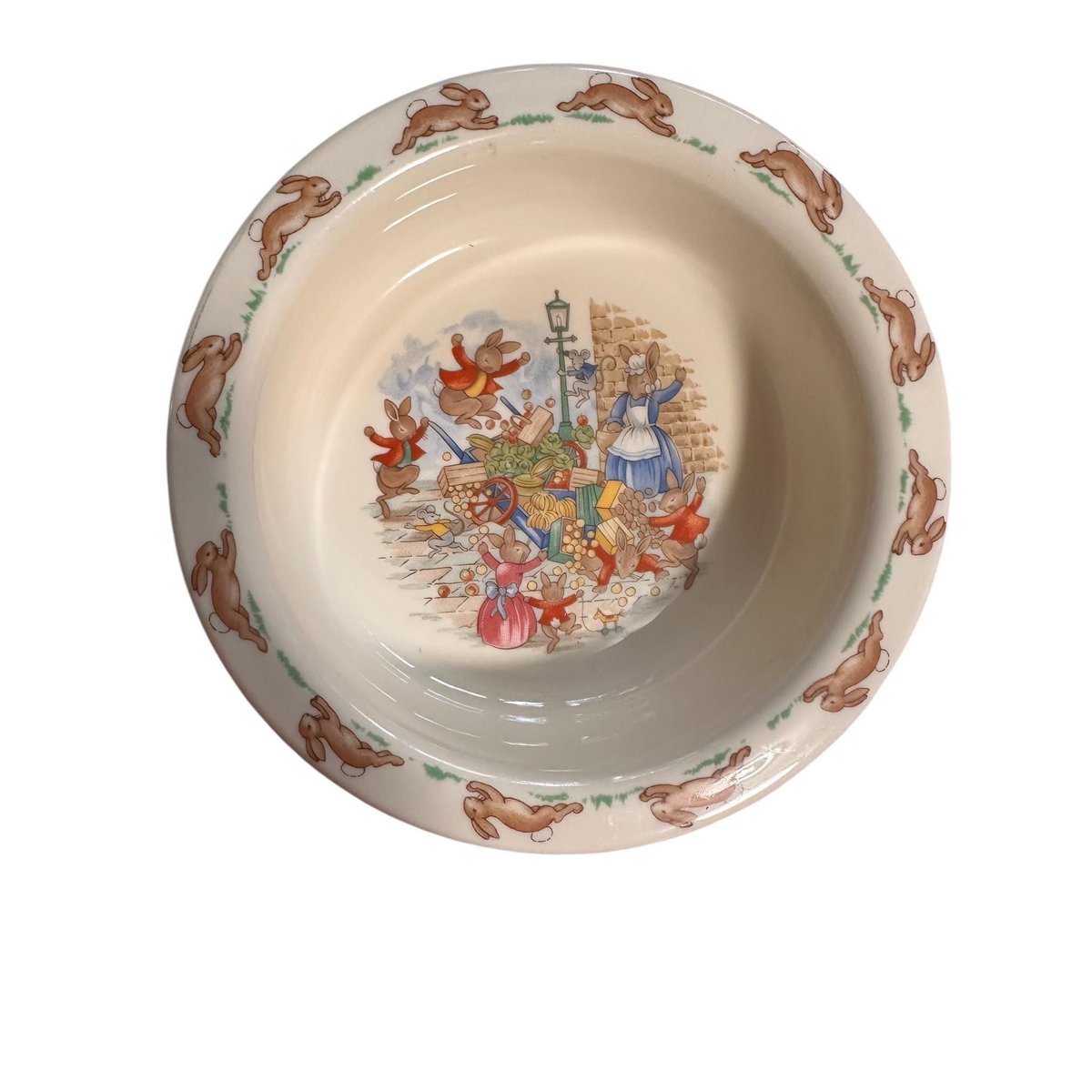 Bunnykins Cereal Bowl Royal Doulton Fine Bone China Child