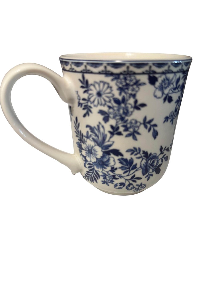 Coffee Mug Johnson Brothers Devon Cottage, Blue White China