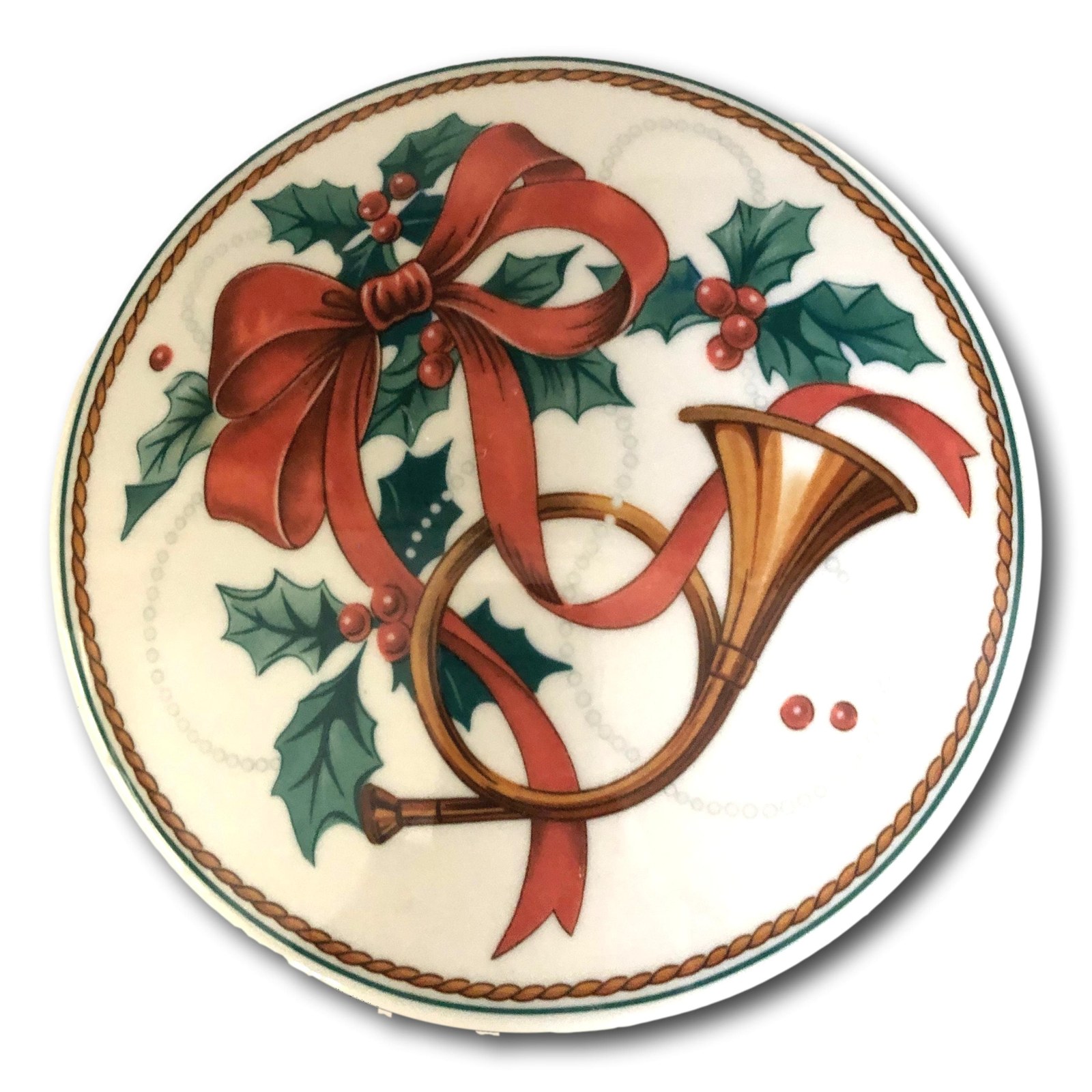 Covered Candy Dish, Jubilation Porcelain, Vintage Red Green Collectible