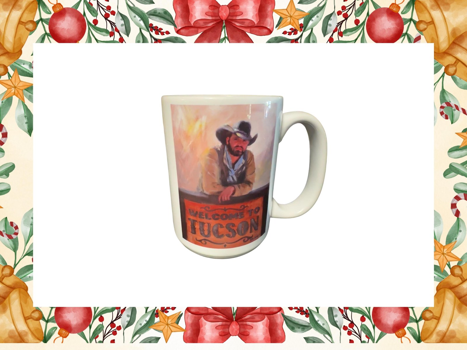 Cowboy Welcome to Tucson Ceramic Coffee Mug | Western Americana