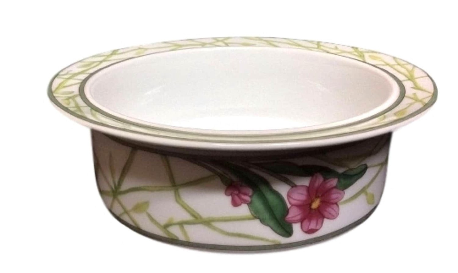 Dansk Cafe Floral Fruit Bowl for Fruit or Cereal Soup Dish