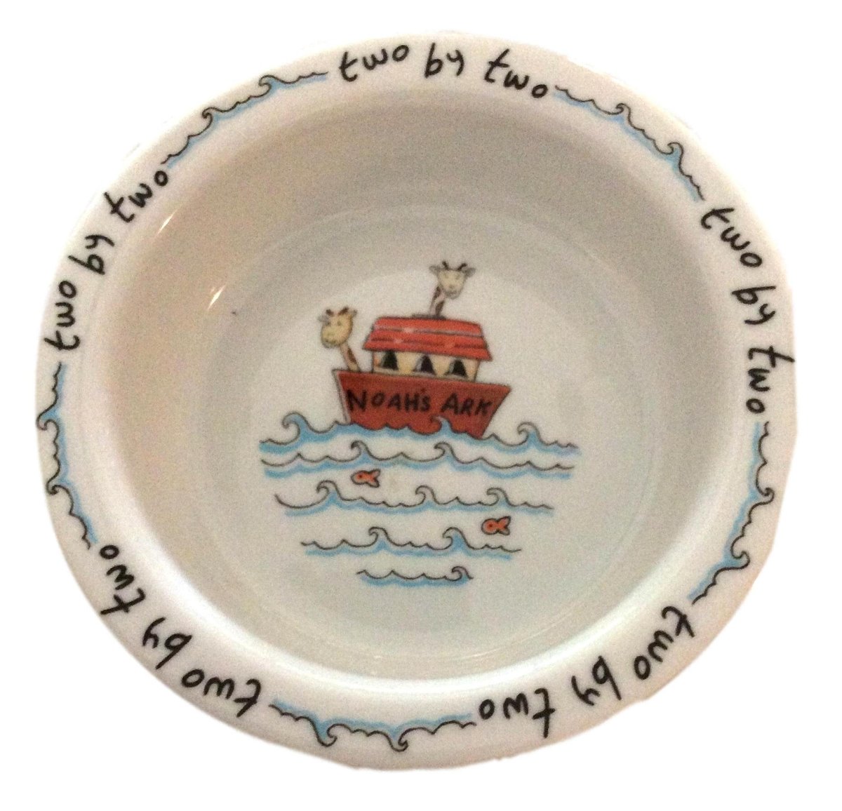 Doulton Noah's Ark Bowl and Mug Set: Hand-Decorated Ceramic Tableware