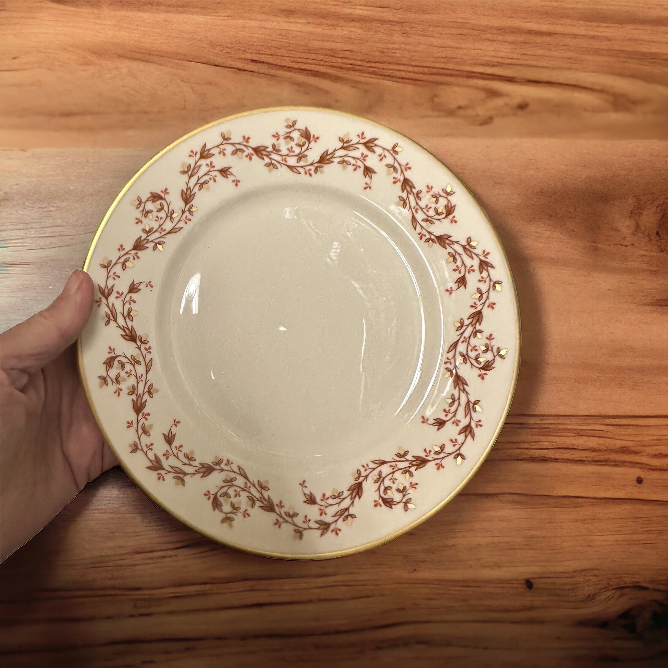 Franciscan Ridgewood Salad Plate, 8 3/8 Inch China