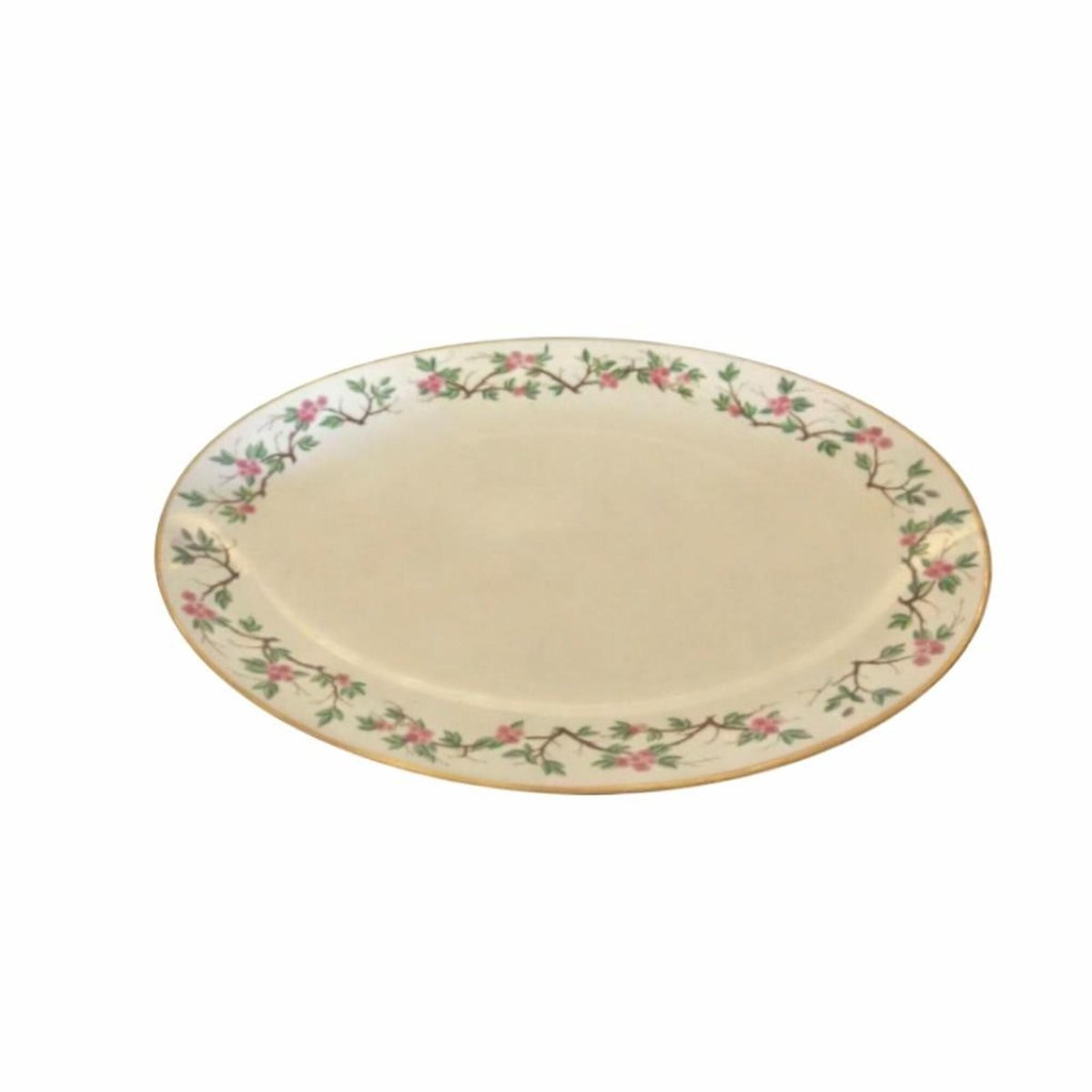 Fall Table Decor Franciscan Vintage Serving Tray, Mid Century, 16 Inch