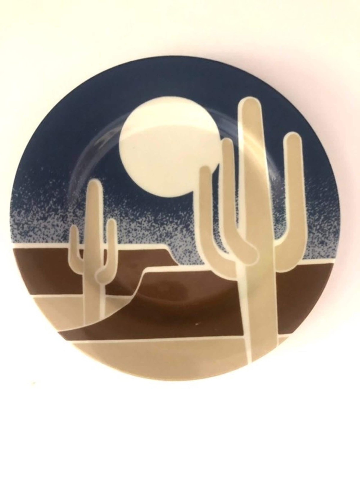 Fitz and Floyd Saguaro Cactus Salad Plates La Mesa Set of 4