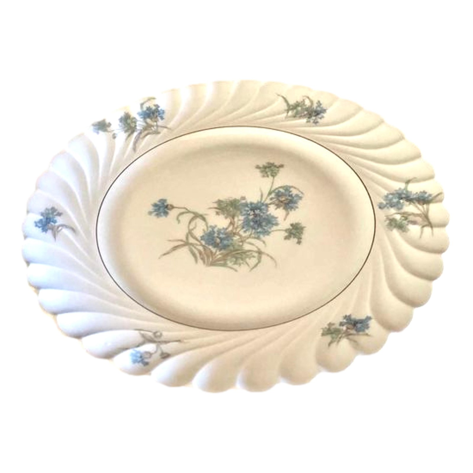 Haviland Limoges Bergere Timeless Dinnerware Plates Set of 4