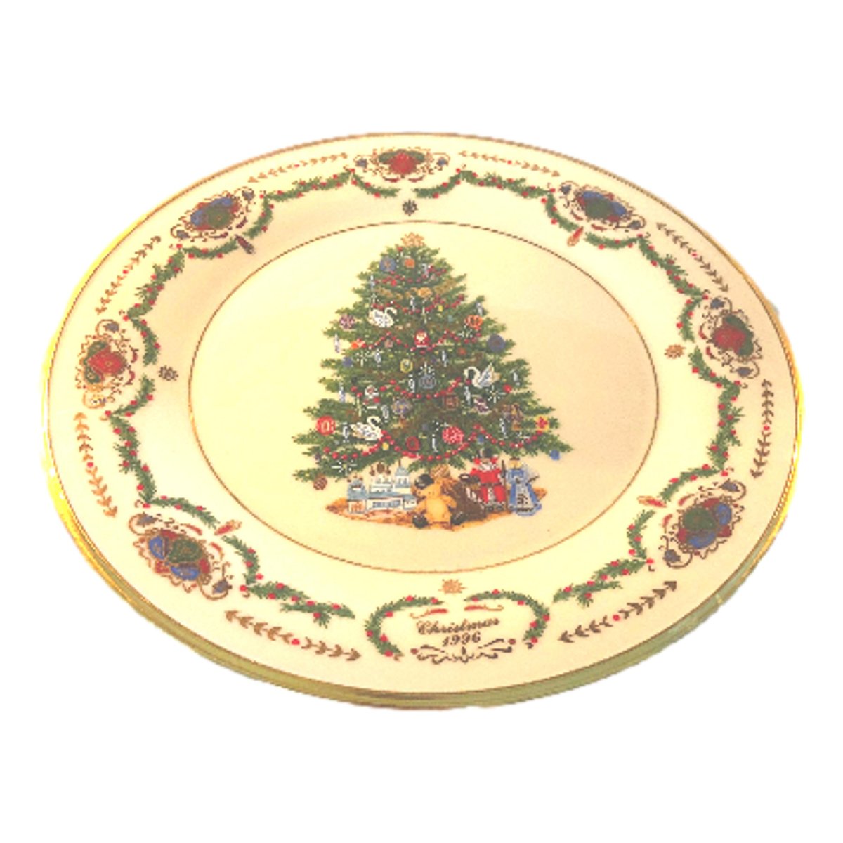 Lenox Russian Christmas Tree Plate, Limited Edition Decor, Original Box