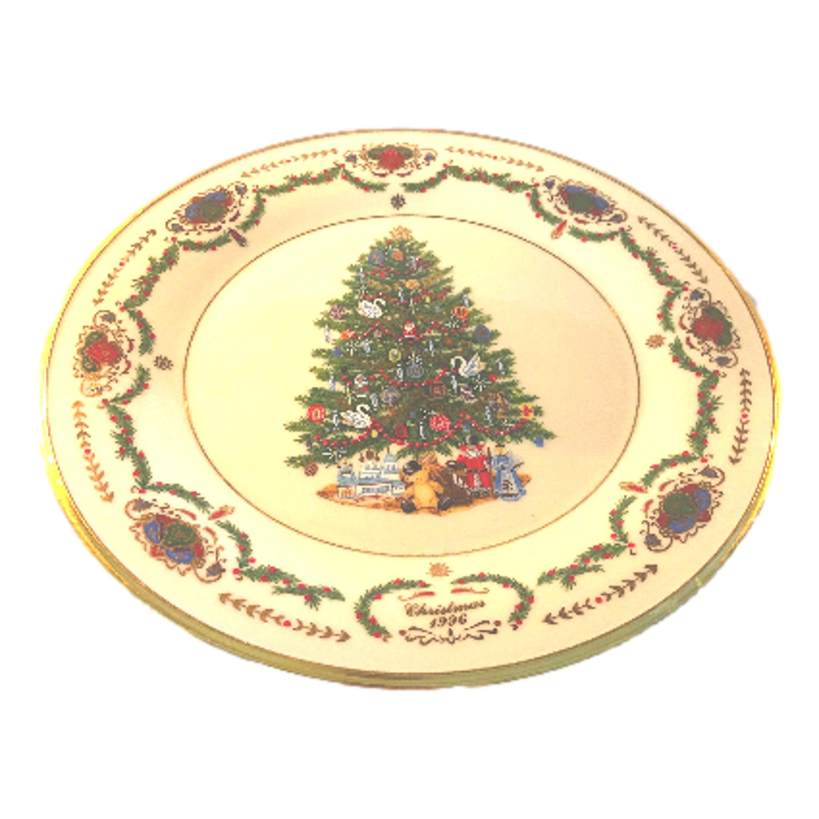 Lenox Russian Christmas Tree Plate, Limited Edition Decor, Original Box
