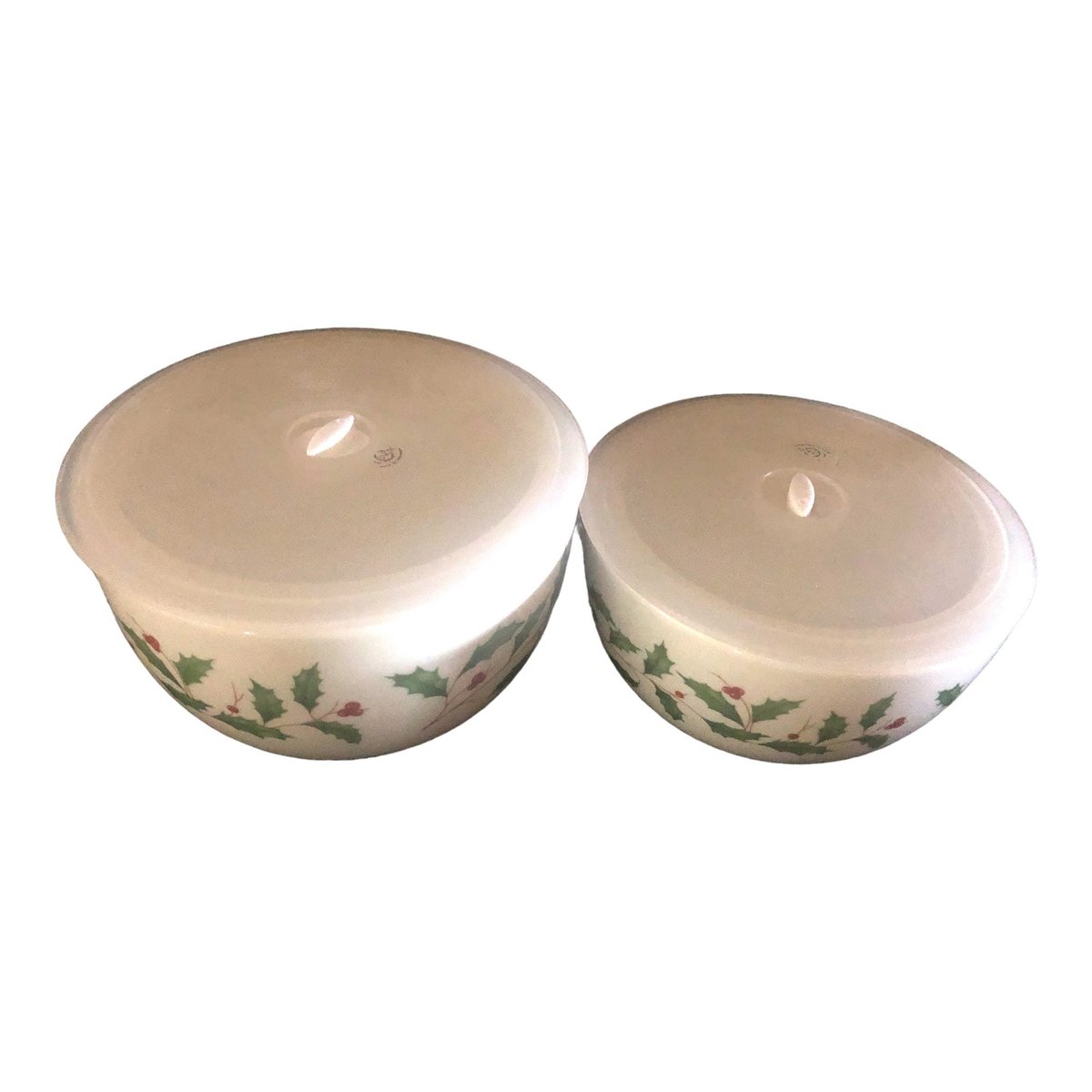 Lenox Storage Stackable Bowls with Lids, Set of 2