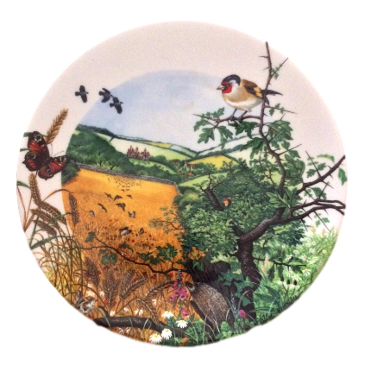 Meadows Wheatfields Plate, Colin Newman Art Wall Decor
