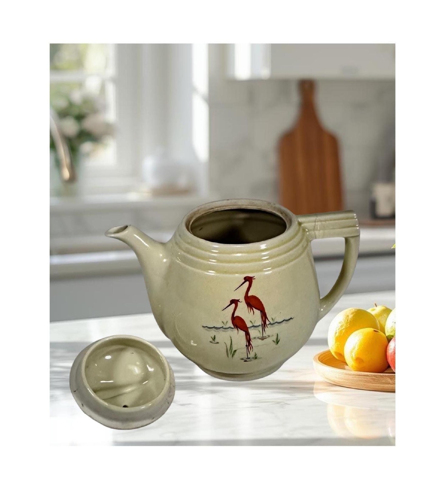 Mid Century Drip-O-Later Flamingo Coffee Pot Kitchenware 1930s