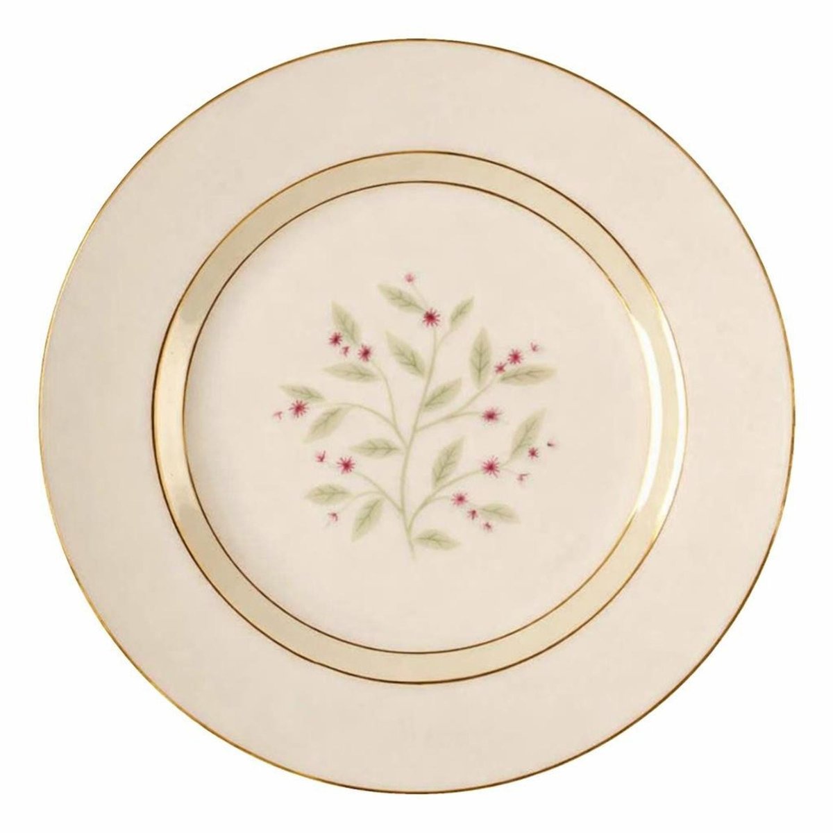 Mikado China Dinner Plate | Debutante Pattern | Occupied Japan