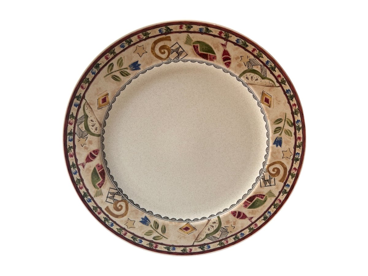 Mikasa Mystic Melody Serving Platter | Vintage Ceramic Dish