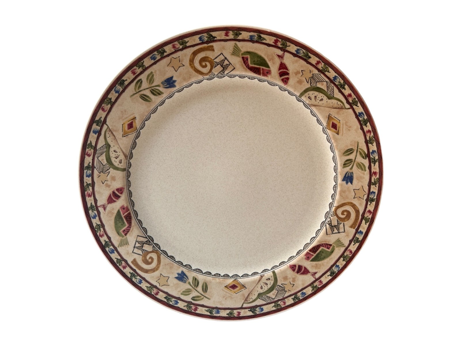 Mikasa Mystic Melody Serving Platter | Vintage Ceramic Dish