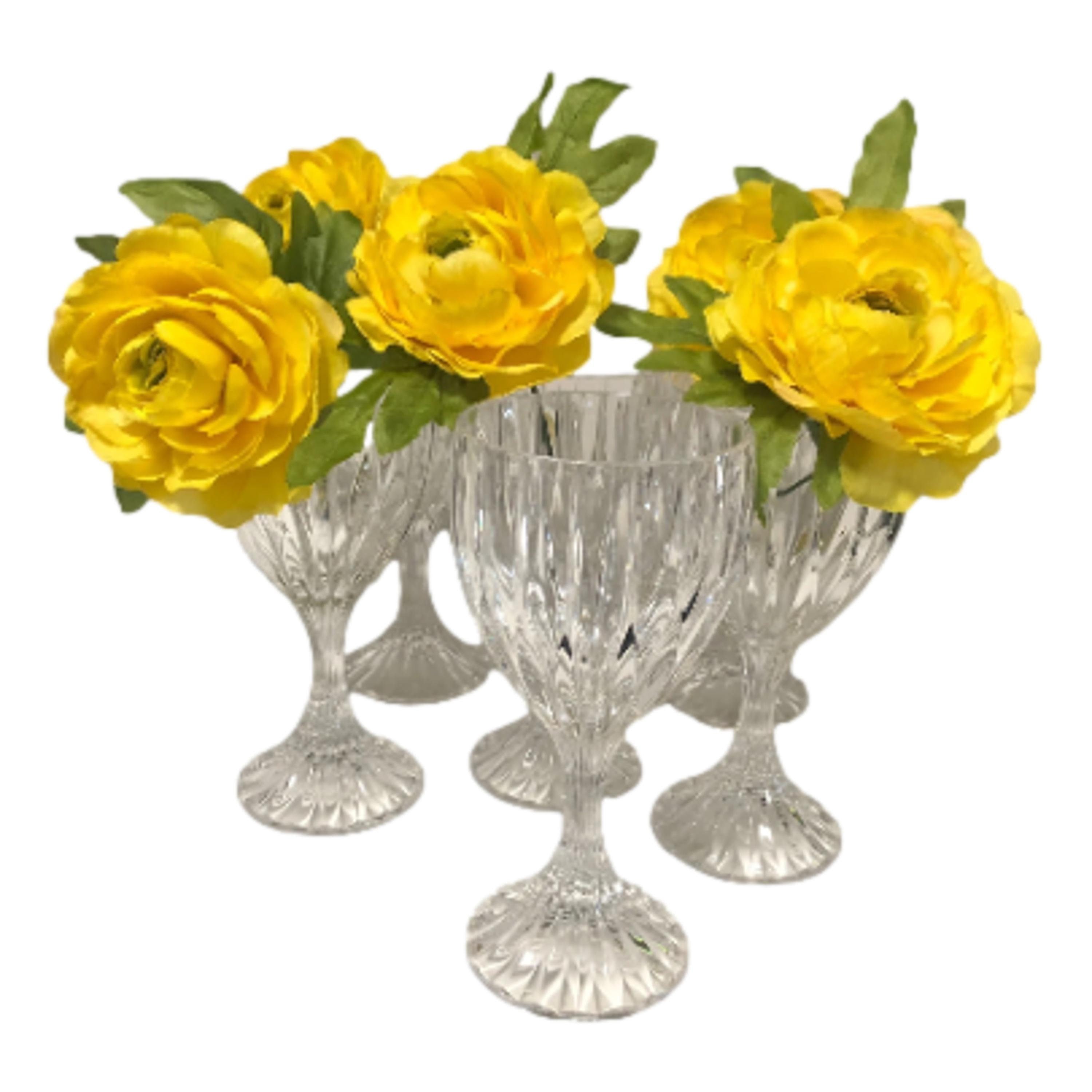 Mikasa Park Lane Crystal Water Goblets, Set of 4