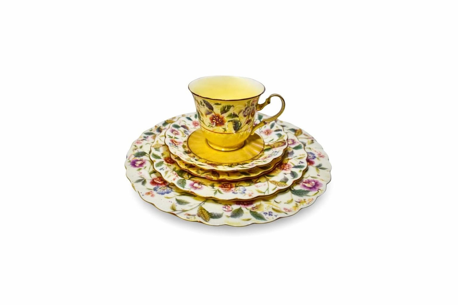 Noritake China Luxury Dinnerware, Floral Porcelain Place Setting