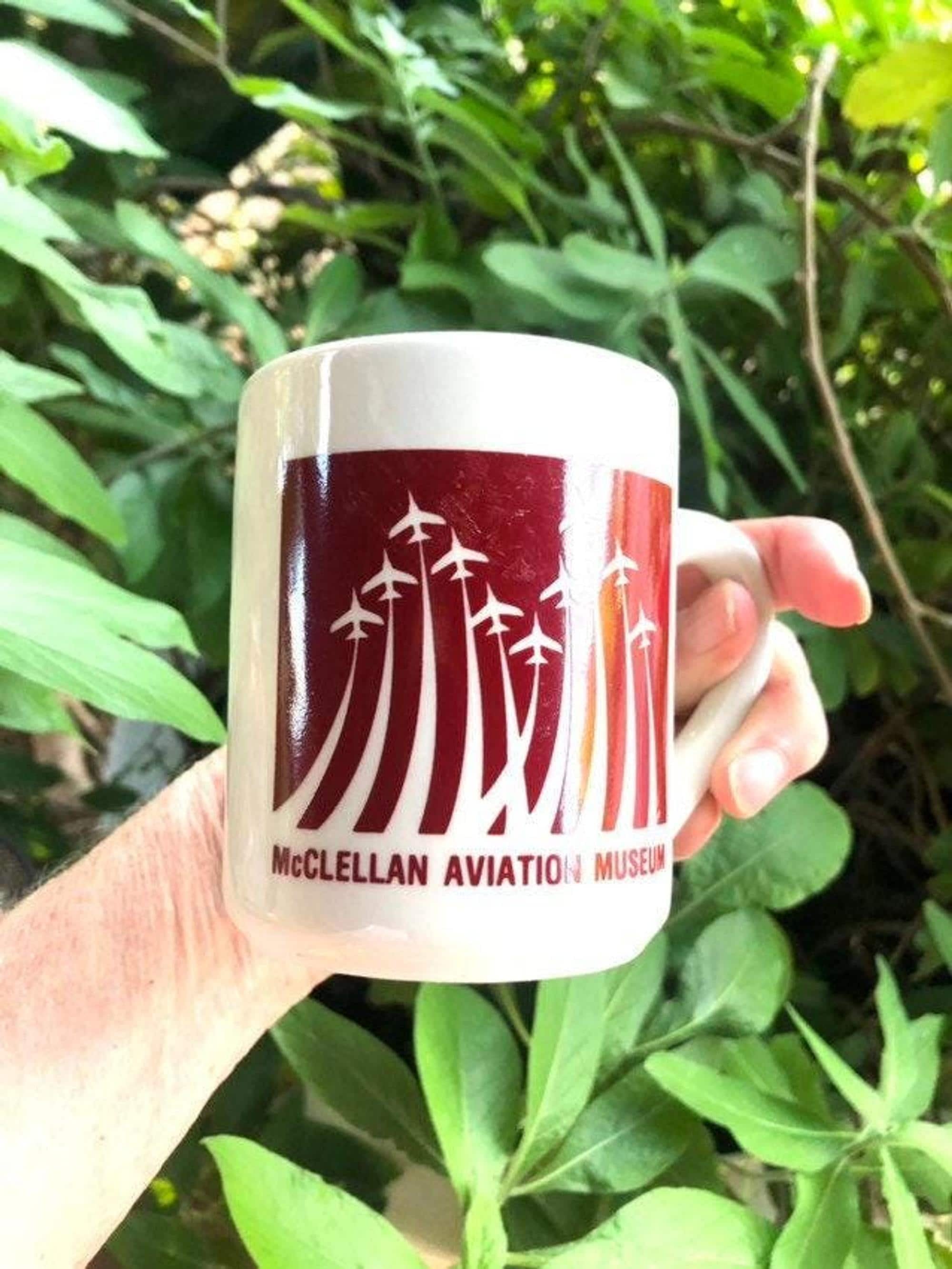 Phantom F4 Aviation Coffee Mug: McClellan Museum McDonnell