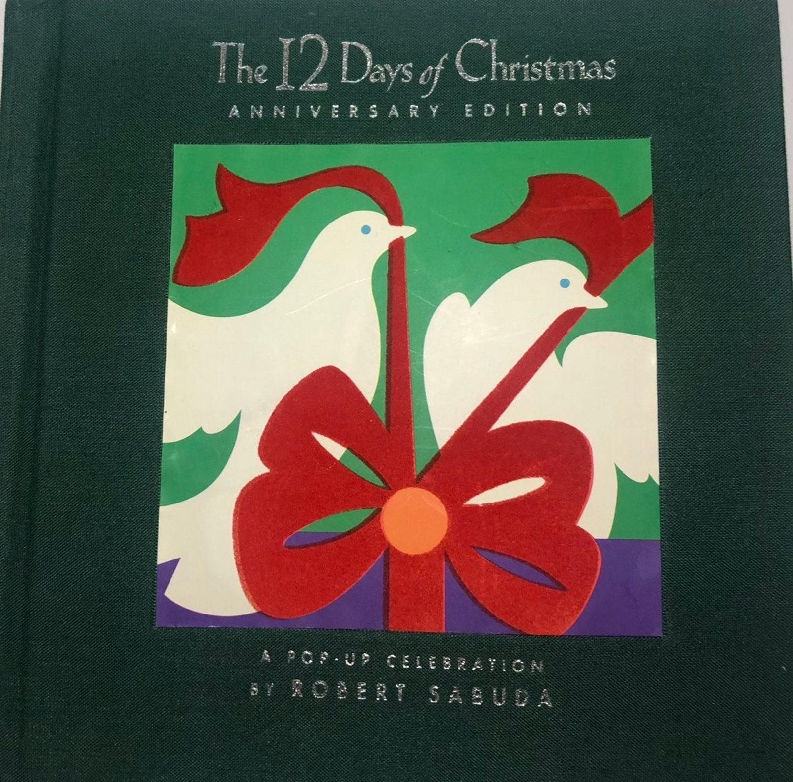 Pop Up Book, 12 Days of Christmas Story, Kids Activity, Anniversary Edition