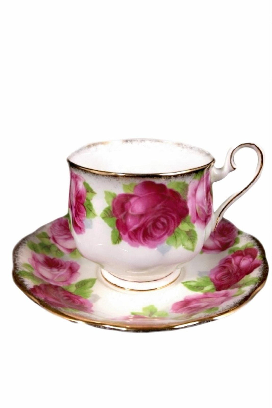 Royal Albert, Old English Roses Fine Bone China Cup and Saucer