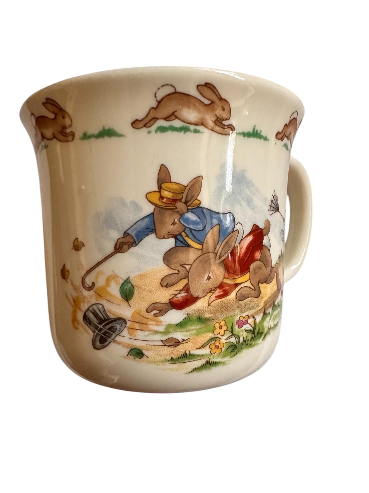 Royal Doulton Bone China Mug, Vintage Bunnykins, Bunny Themed Gift, Made In England