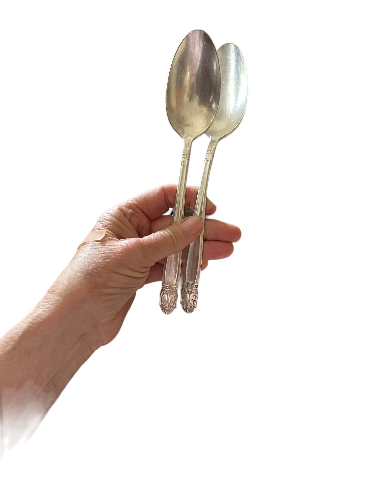 Serving Spoons International Holmes and Edwards Danish Princess Pattern Silverplate Flatware