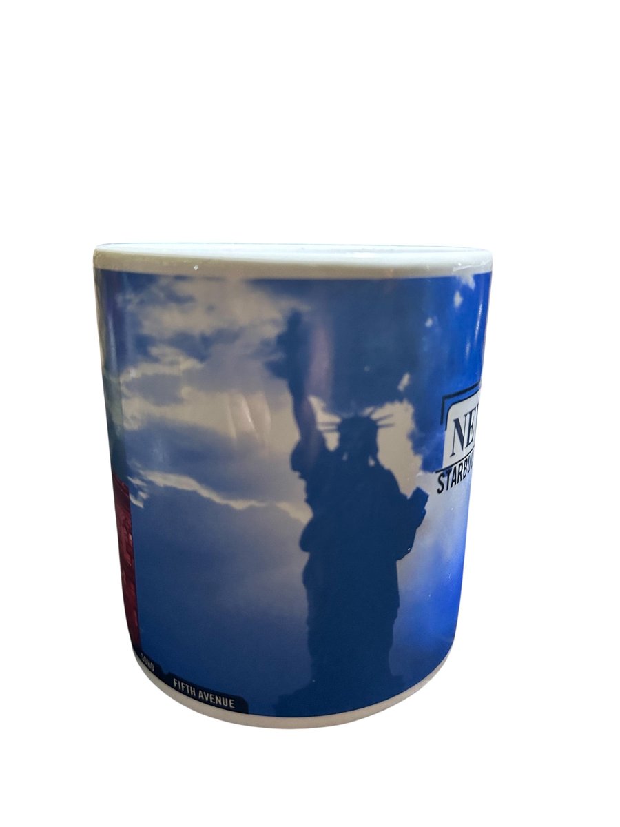 Starbucks NYC Jumbo Coffee Mug: 1999 New York City Series Collector's Souvenir