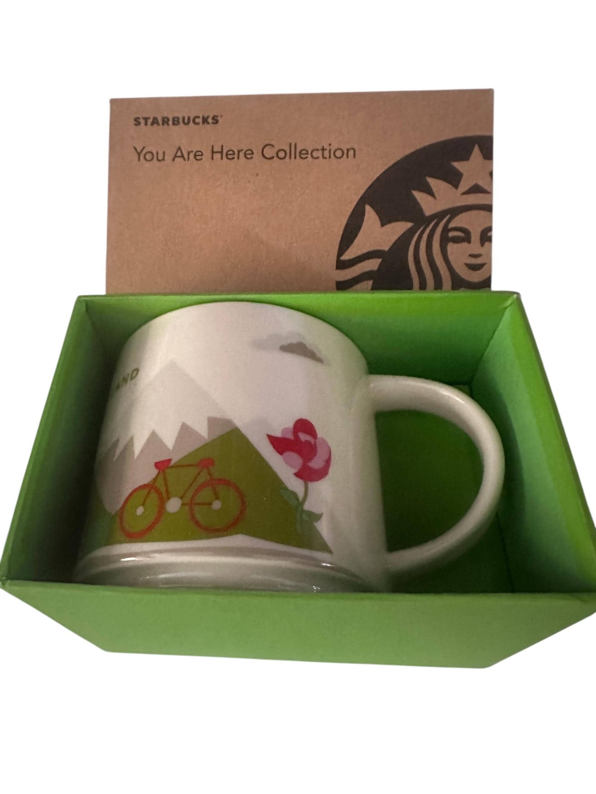 Starbucks Portland Oregon Mug: You Are Here Ceramic Coffee Cup, Original Box