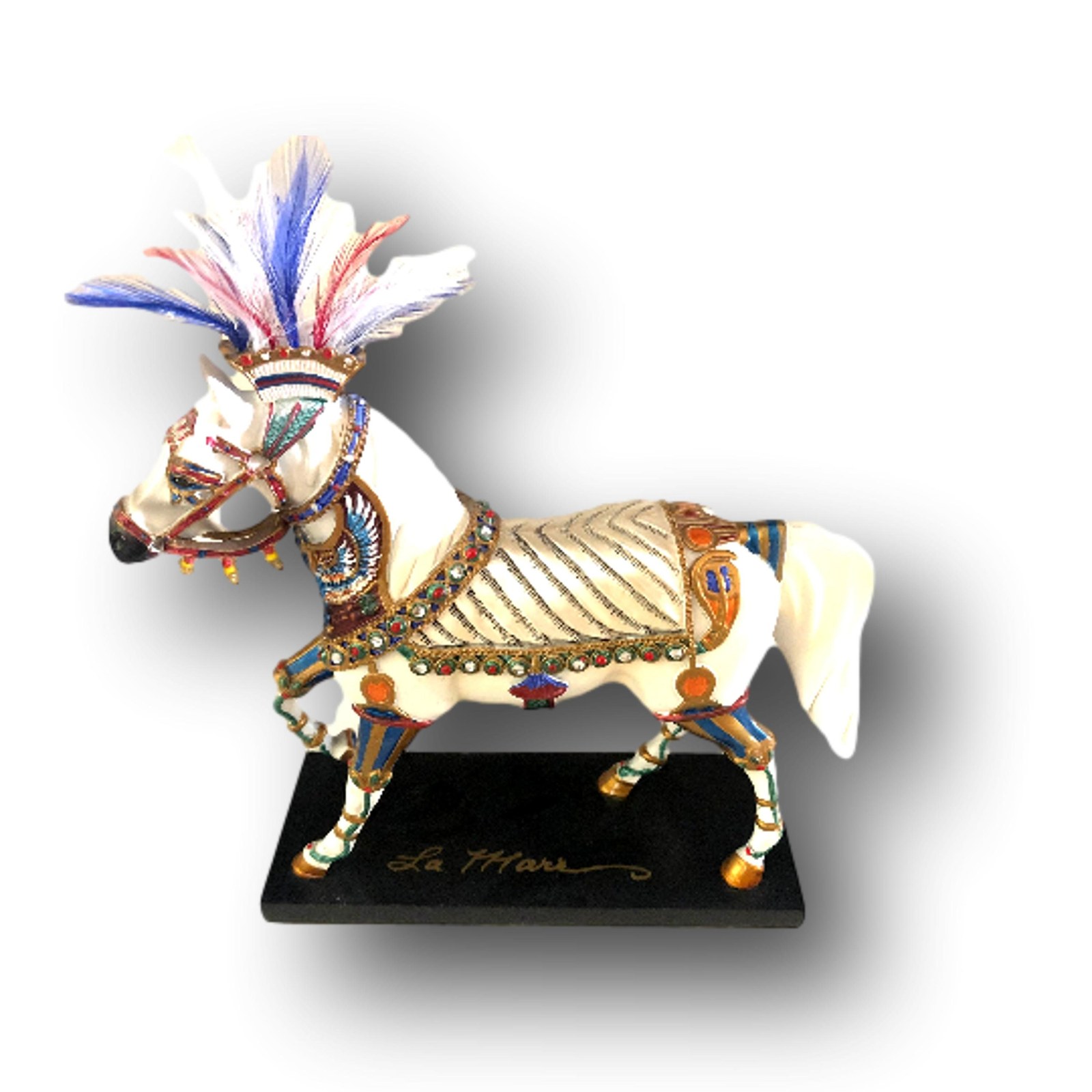 Trail of Painted Ponies Las Vegas Show Horse Figurine | La Marr Hand Painted Resin
