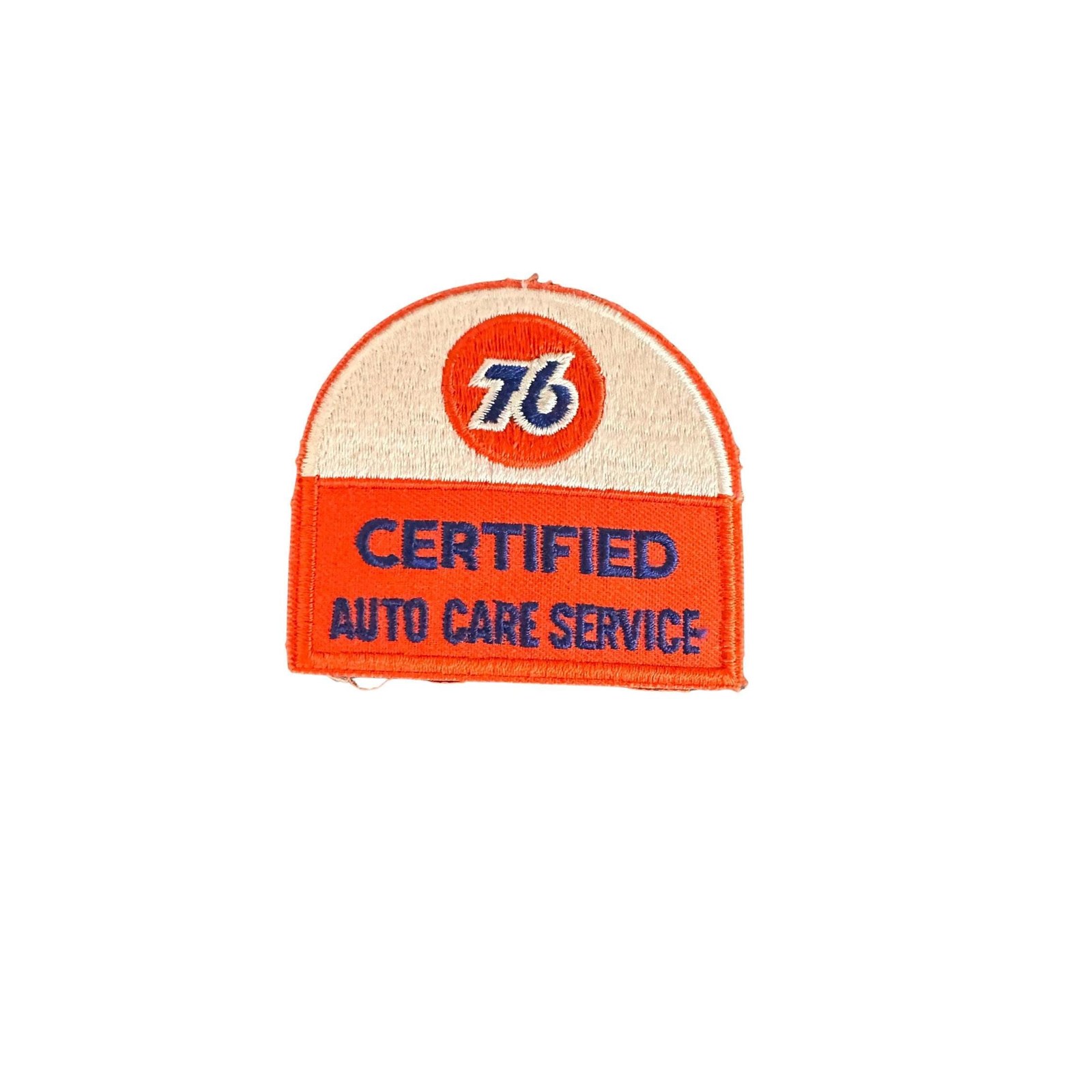 Union Oil 76 Embroidered Jacket Patch: Certified Auto Care Service