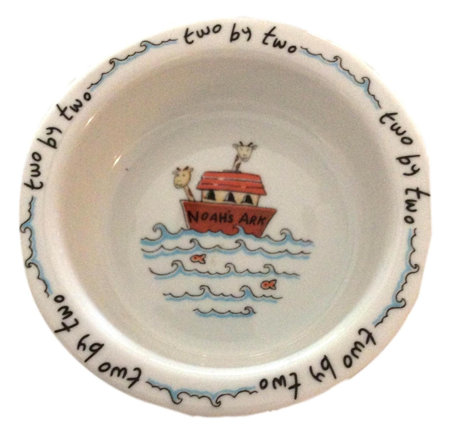 Vintage Doulton Noah’s Ark Child’s Breakfast Set, China Mug Bowl