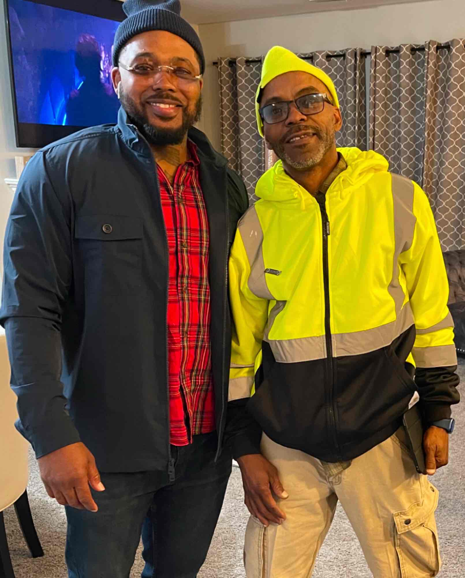 Vincent Sr. and Vincent Jr. of V&V Handymen