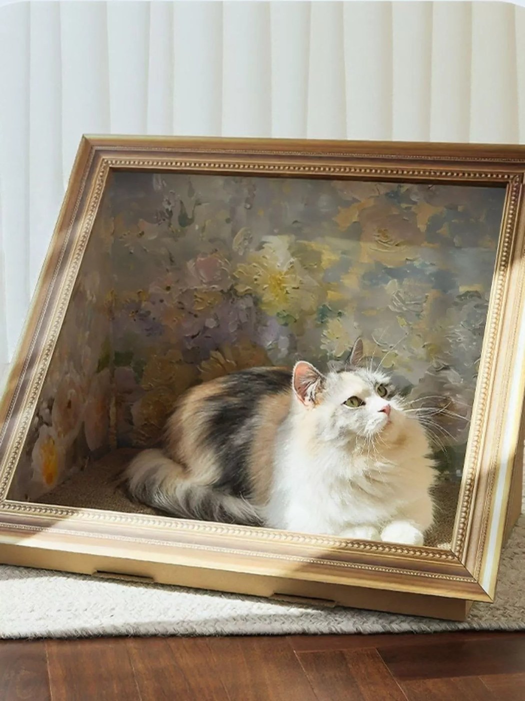 Artistic Frame Cat Scratcher Nest