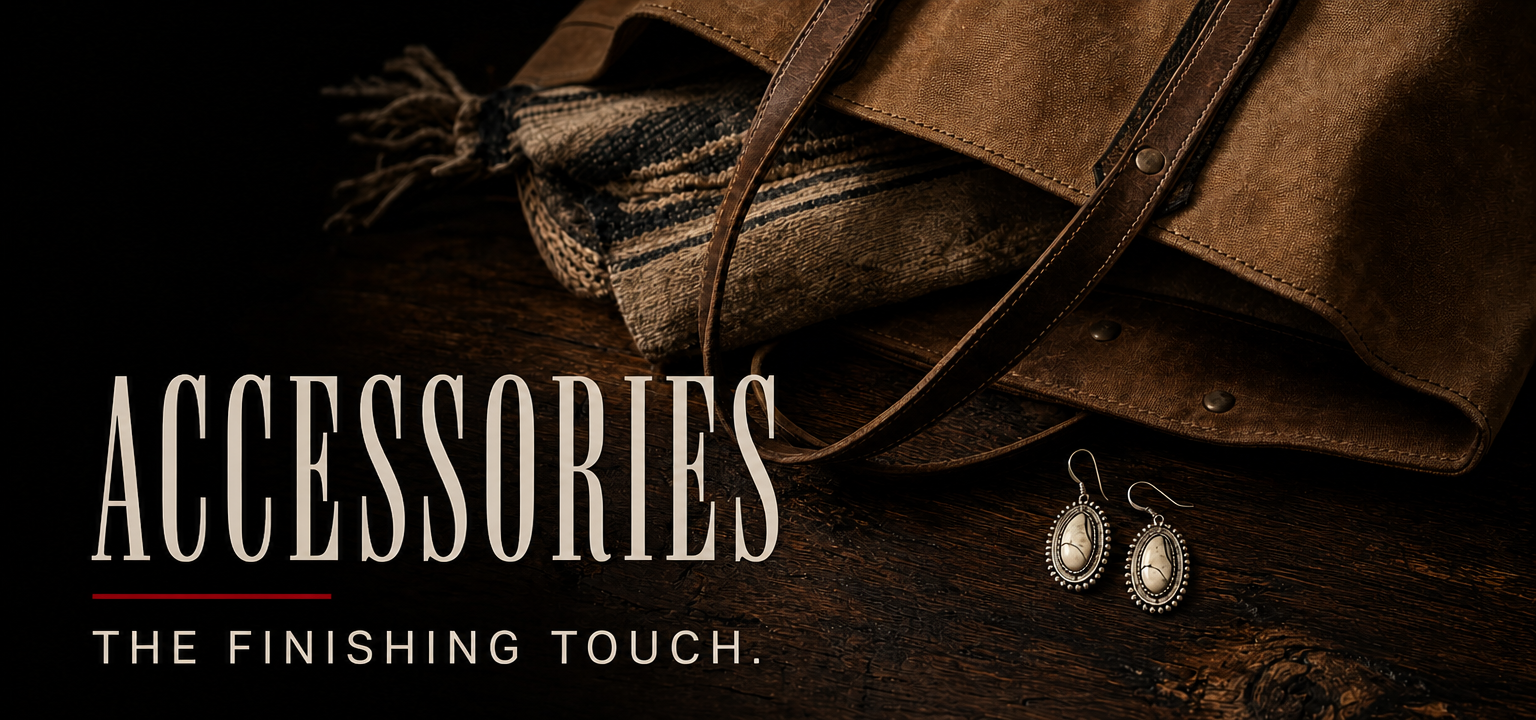 Accessories. The finishing touch. Editorial inspiration: a canvas bag and earrings.