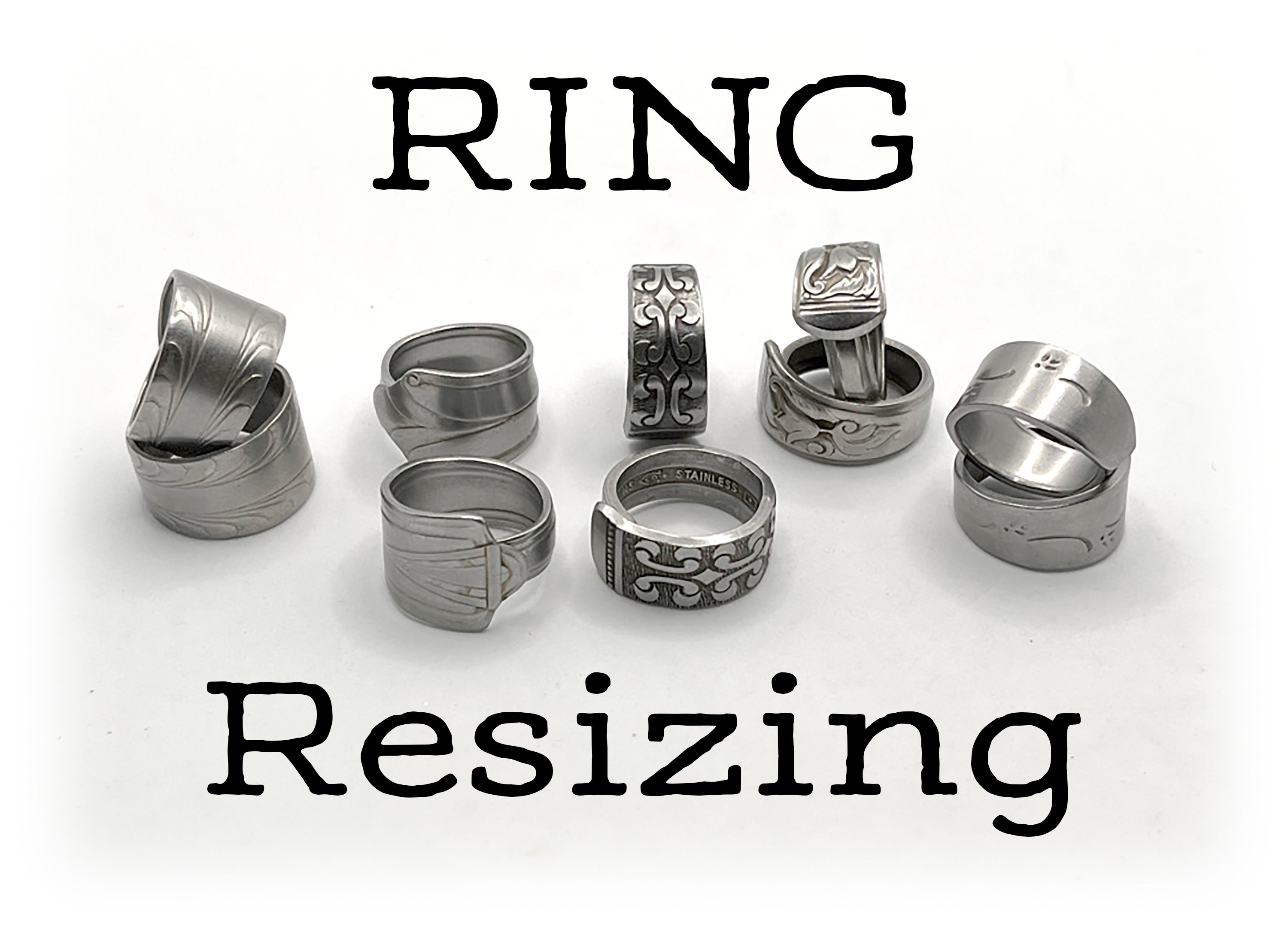 Ring Resizing Service for Flatware Fantasies Rings