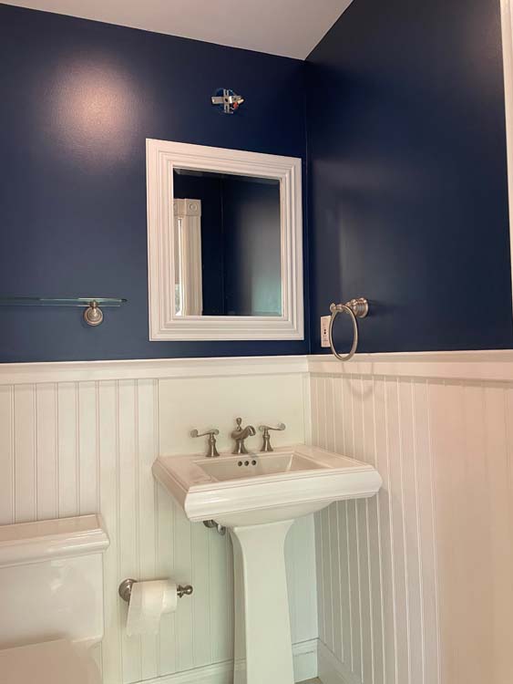 Exterior home painting project